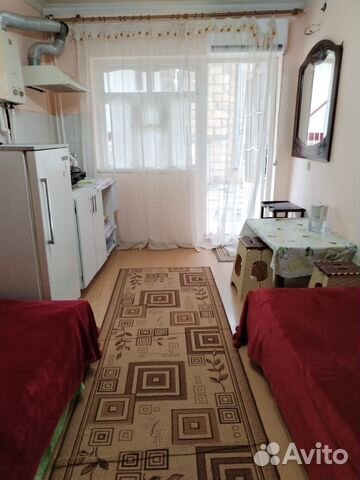 

Квартира-студия, 19 м², 2 кровати