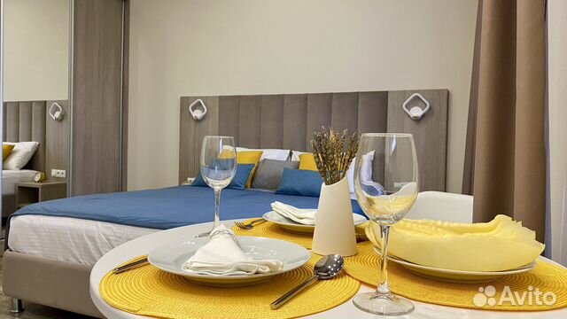 

Квартира-студия, 25 м², 1 кровать