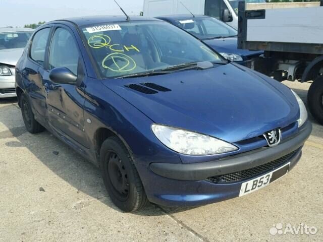 Дверь капот фара бампер Peugeot 206