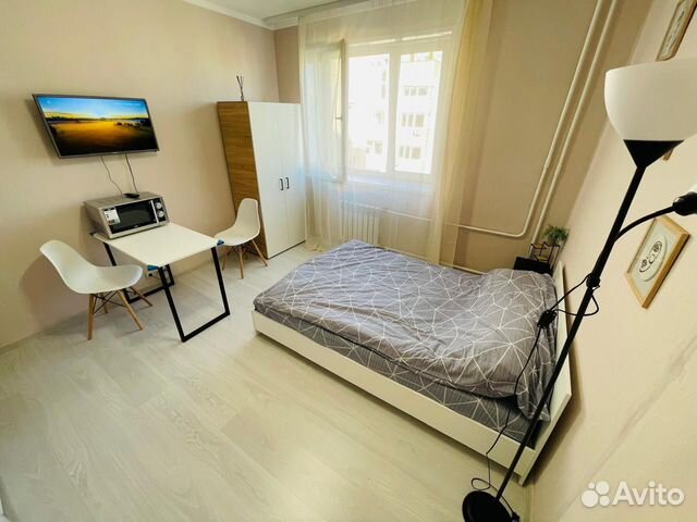 

Квартира-студия, 17 м², 1 кровать
