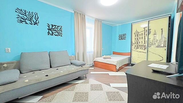 

1-к. квартира, 35 м², 2 кровати
