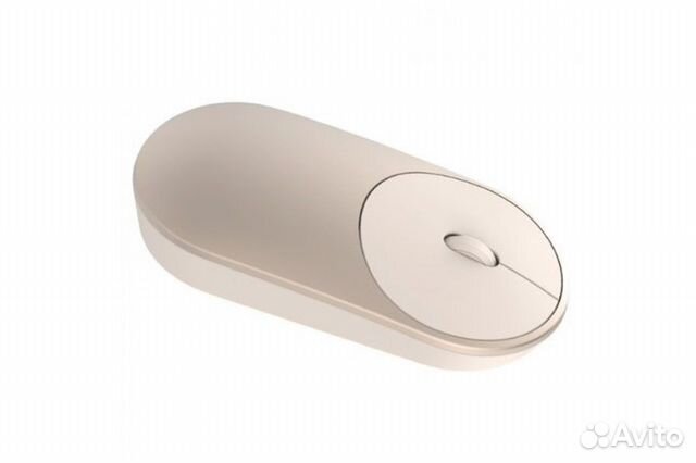 84012373227 Беспроводная мышь Xiaomi Mi Portable Mouse, золот