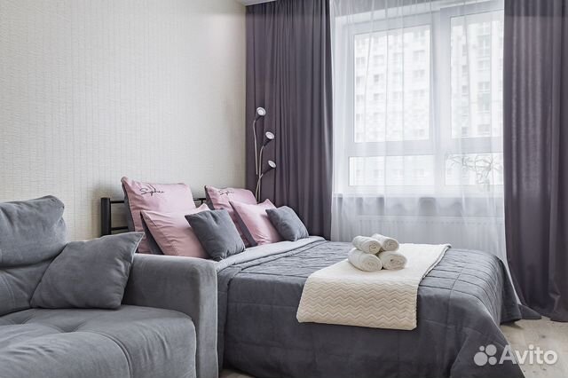 

1-к. квартира, 41 м², 3 кровати