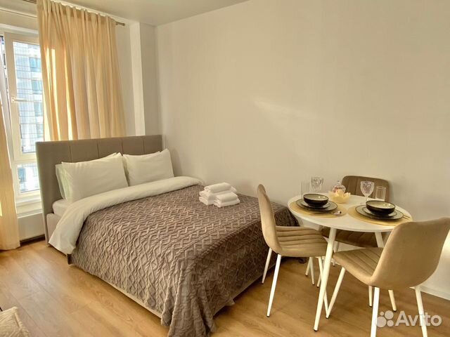 

Квартира-студия, 26 м², 2 кровати