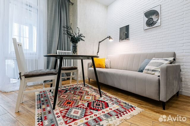

1-к. квартира, 40 м², 2 кровати
