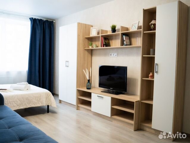 

1-к. квартира, 41 м², 2 кровати