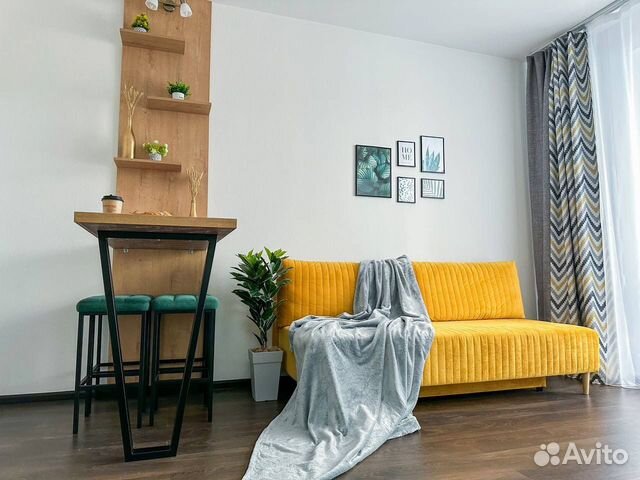

1-к. квартира, 45 м², 2 кровати