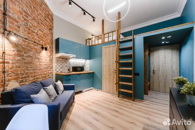 

Квартира-студия, 18 м², 2 кровати