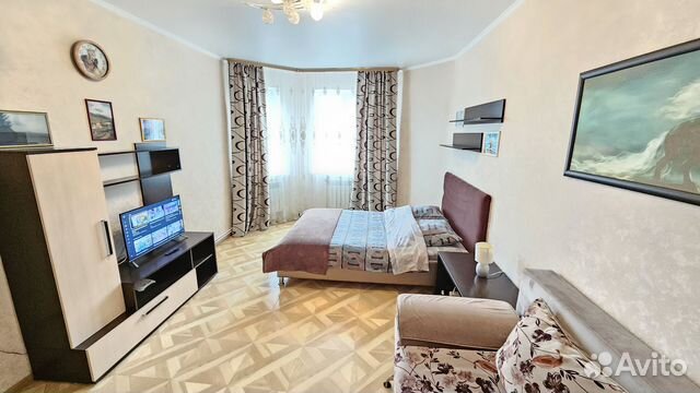 

1-к. квартира, 45 м², 2 кровати