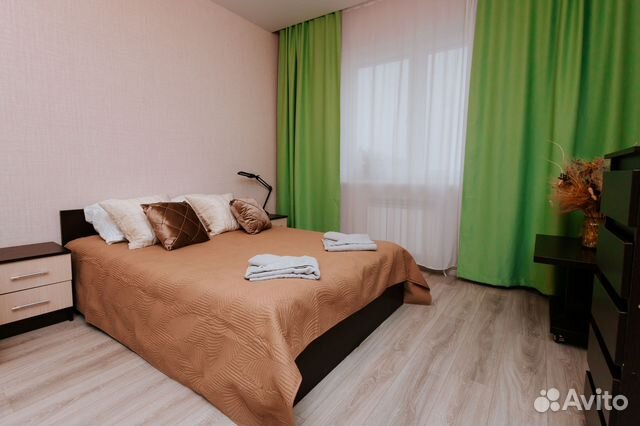 

1-к. квартира, 38 м², 2 кровати