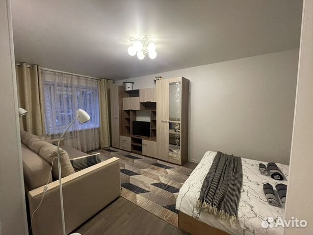

1-к. квартира, 35 м², 2 кровати