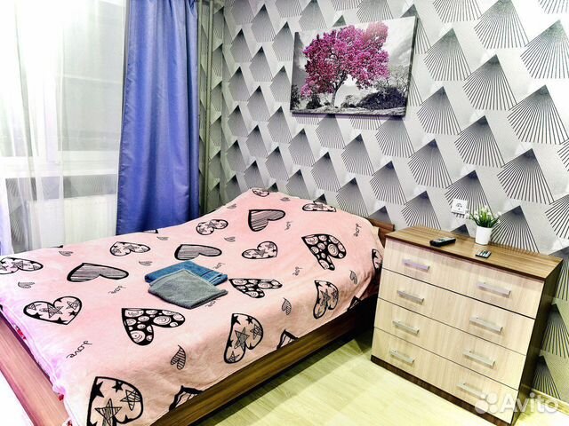 

1-к. квартира, 38 м², 2 кровати