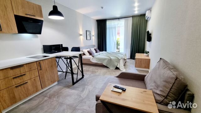 

Квартира-студия, 30 м², 2 кровати