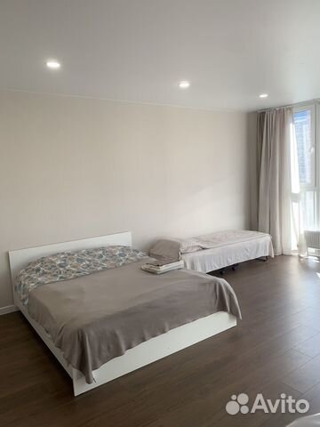 

Квартира-студия, 35 м², 2 кровати