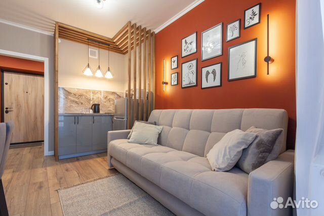 

1-к. квартира, 40 м², 2 кровати