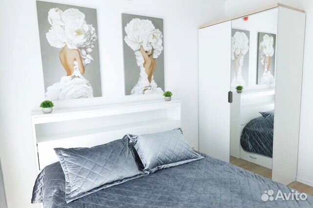 

2-к. квартира, 38 м², 2 кровати