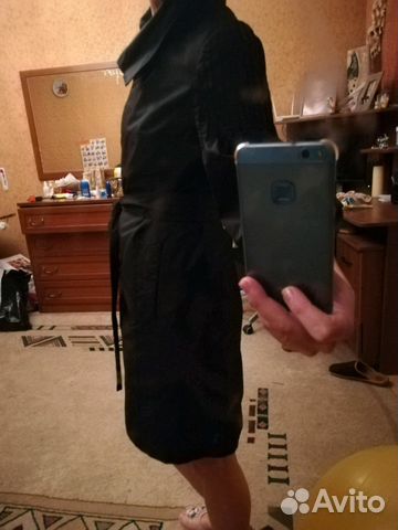 Плащ тренч новый непромокаемый р. 42-44-46