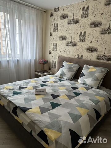 

1-к. квартира, 38 м², 1 кровать