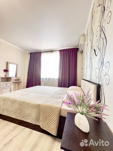 

1-к. квартира, 42 м², 2 кровати