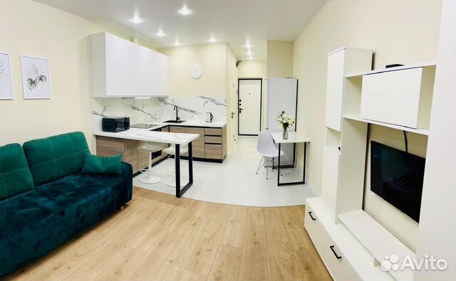 

Квартира-студия, 25 м², 2 кровати