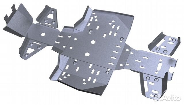 Защита днища ATV CFMoto X5 HO EPS / X6 EPS Shark