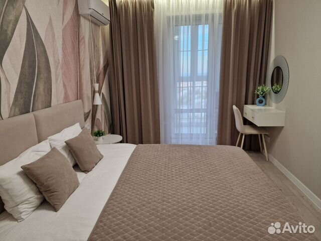 

1-к. квартира, 42 м², 2 кровати