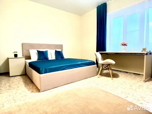 

1-к. квартира, 38 м², 2 кровати