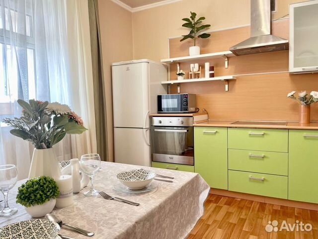 

1-к. квартира, 45 м², 2 кровати