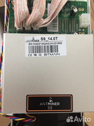 Asic Antminer S9-13,5T/h +блок питания.В Ульяновск