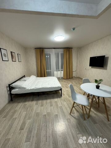 

Квартира-студия, 33 м², 1 кровать