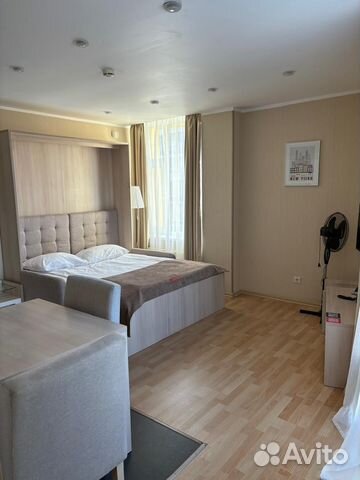 

Квартира-студия, 28 м², 1 кровать