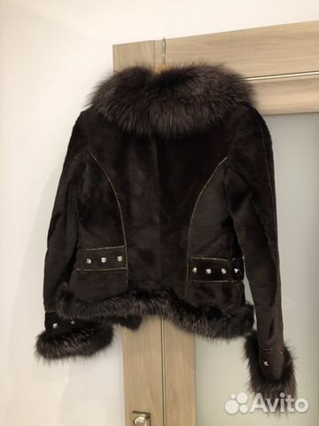 Куртка зимняя натуральных мех и стразы svarovski Куртка зимняя натуральных мех и стразы svarovski