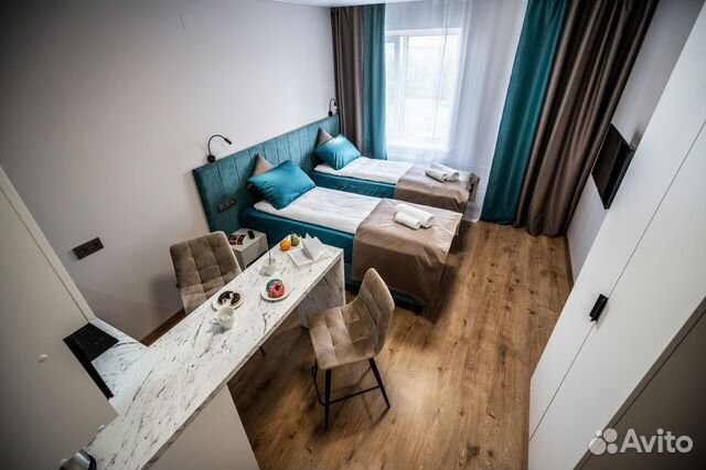 

Квартира-студия, 25 м², 3 кровати