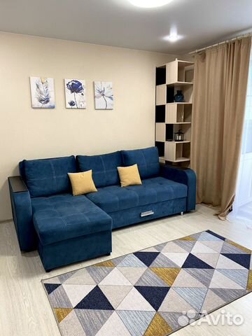 

1-к. квартира, 40 м², 2 кровати