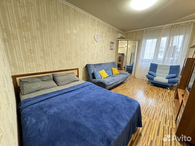 

1-к. квартира, 45 м², 2 кровати