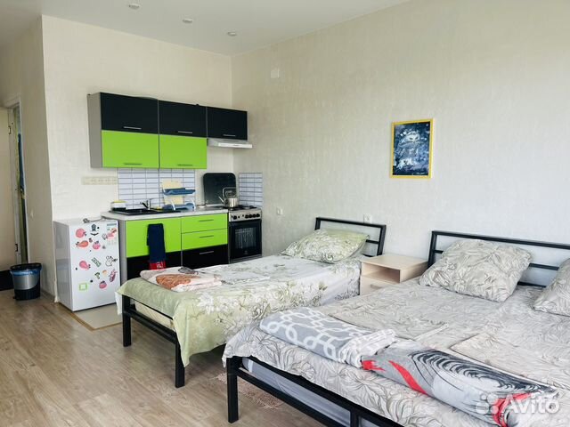 

Квартира-студия, 36 м², 3 кровати