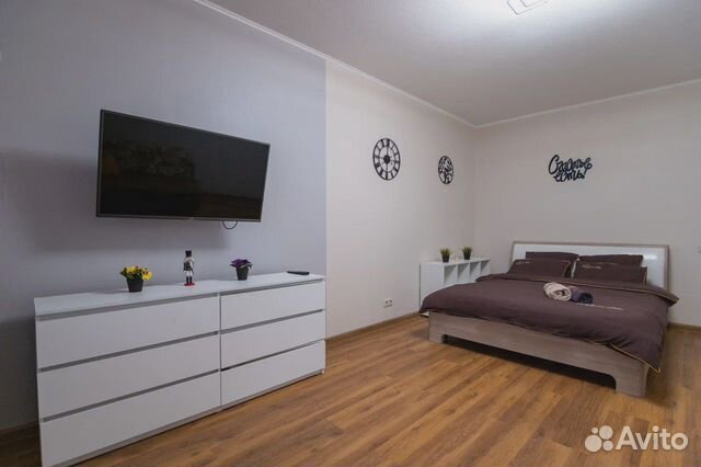 

1-к. квартира, 46 м², 2 кровати