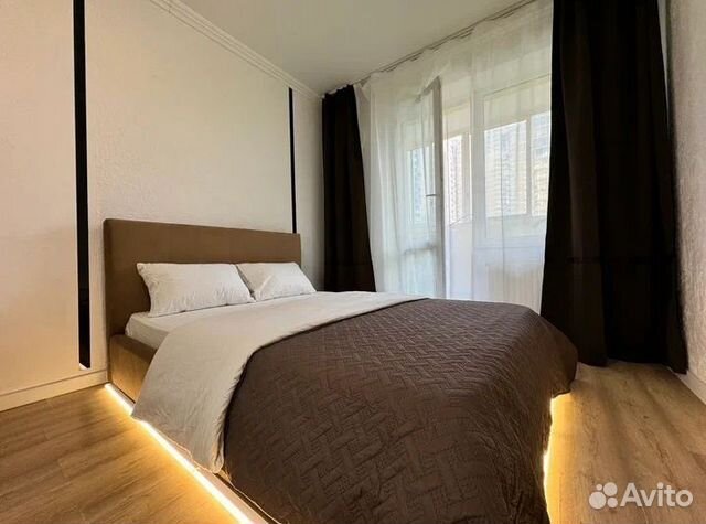 

1-к. квартира, 40 м², 2 кровати