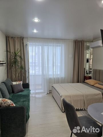

Квартира-студия, 27 м², 2 кровати