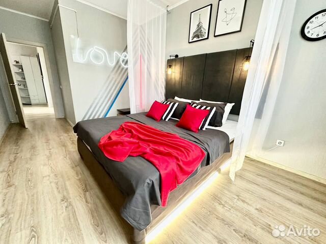 

1-к. квартира, 41,6 м², 2 кровати