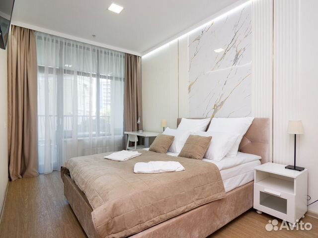 

1-к. квартира, 55 м², 2 кровати