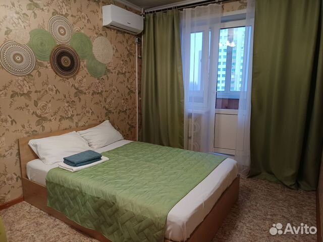 

1-к. квартира, 33 м², 2 кровати