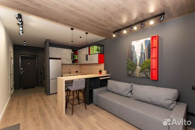 

Квартира-студия, 28,8 м², 2 кровати
