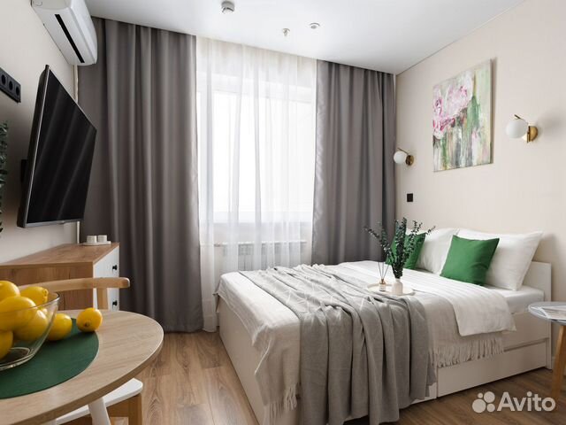 

Квартира-студия, 16,5 м², 1 кровать