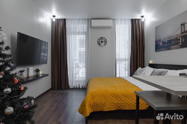 

Квартира-студия, 28 м², 3 кровати