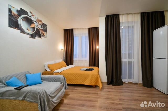 

Квартира-студия, 30,1 м², 2 кровати