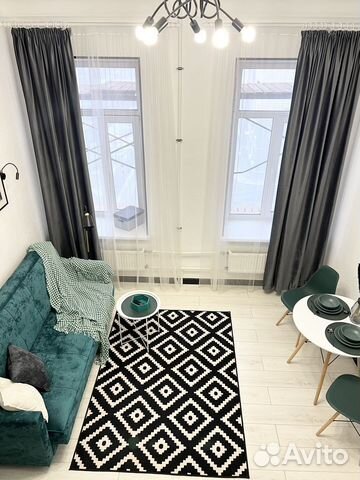 

Квартира-студия, 27 м², 2 кровати