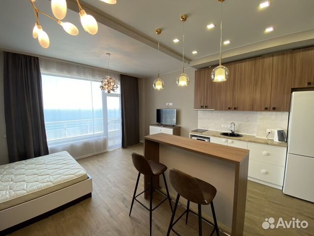 

Квартира-студия, 41 м², 2 кровати