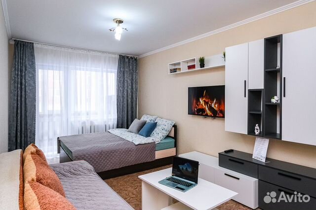 

1-к. квартира, 30 м², 2 кровати