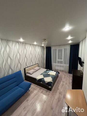 

1-к. квартира, 38 м², 2 кровати